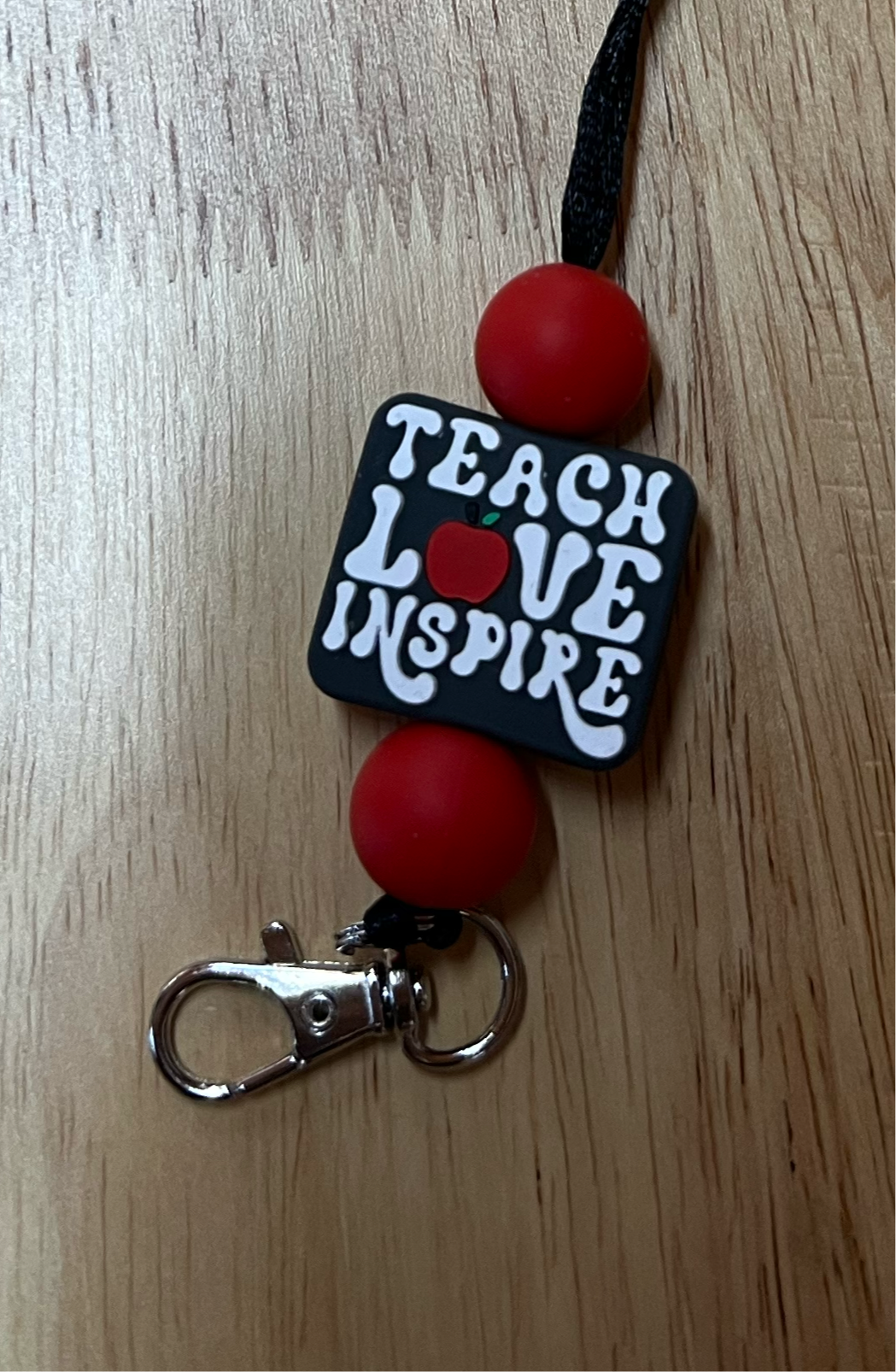 Teach, Love, Inspire Lanyard (8339336528010)