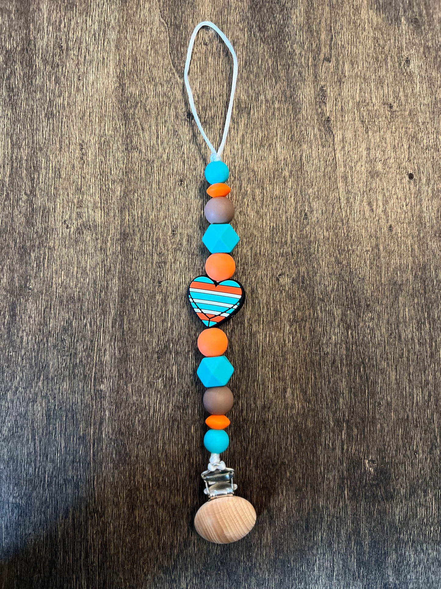 Heart Pacifier Holder (8274652889226)