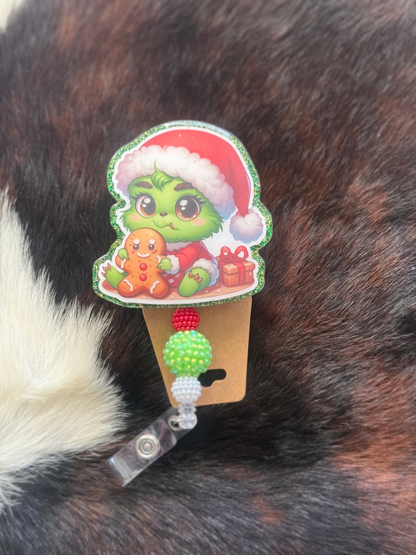 Christmas badge reels