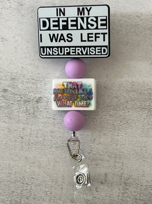 Unsupervised badge reel (8409607372938)