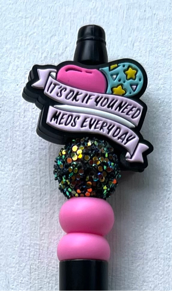 Glitter ball pens (8171731058826)