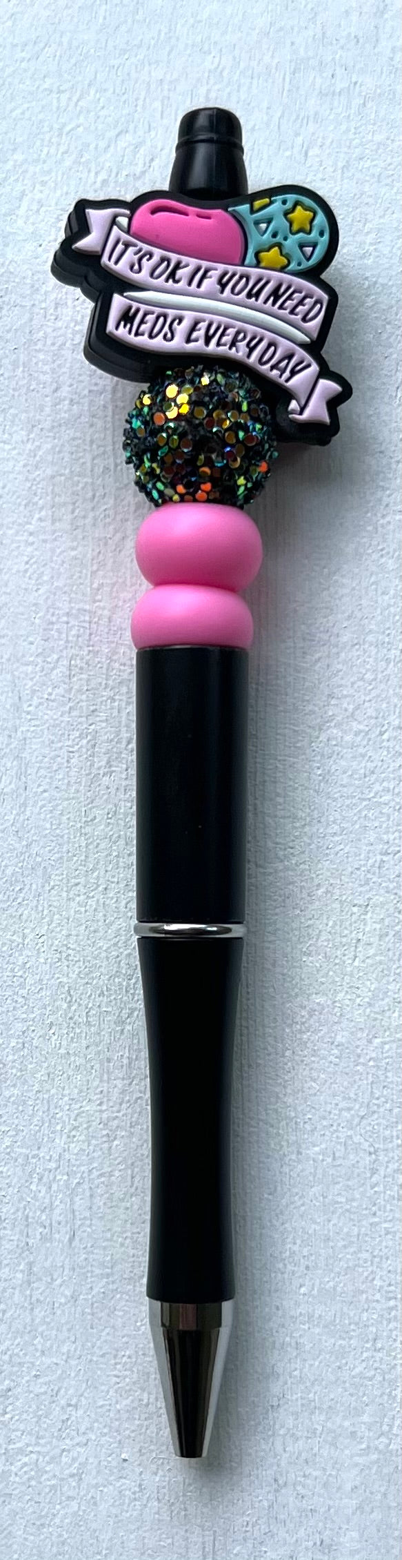 Glitter ball pens (8171731058826)