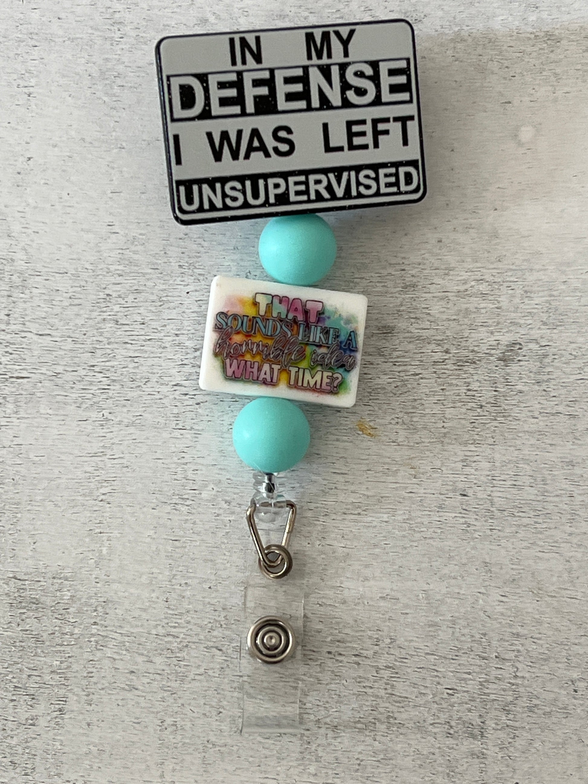 Unsupervised badge reel (8409607372938)