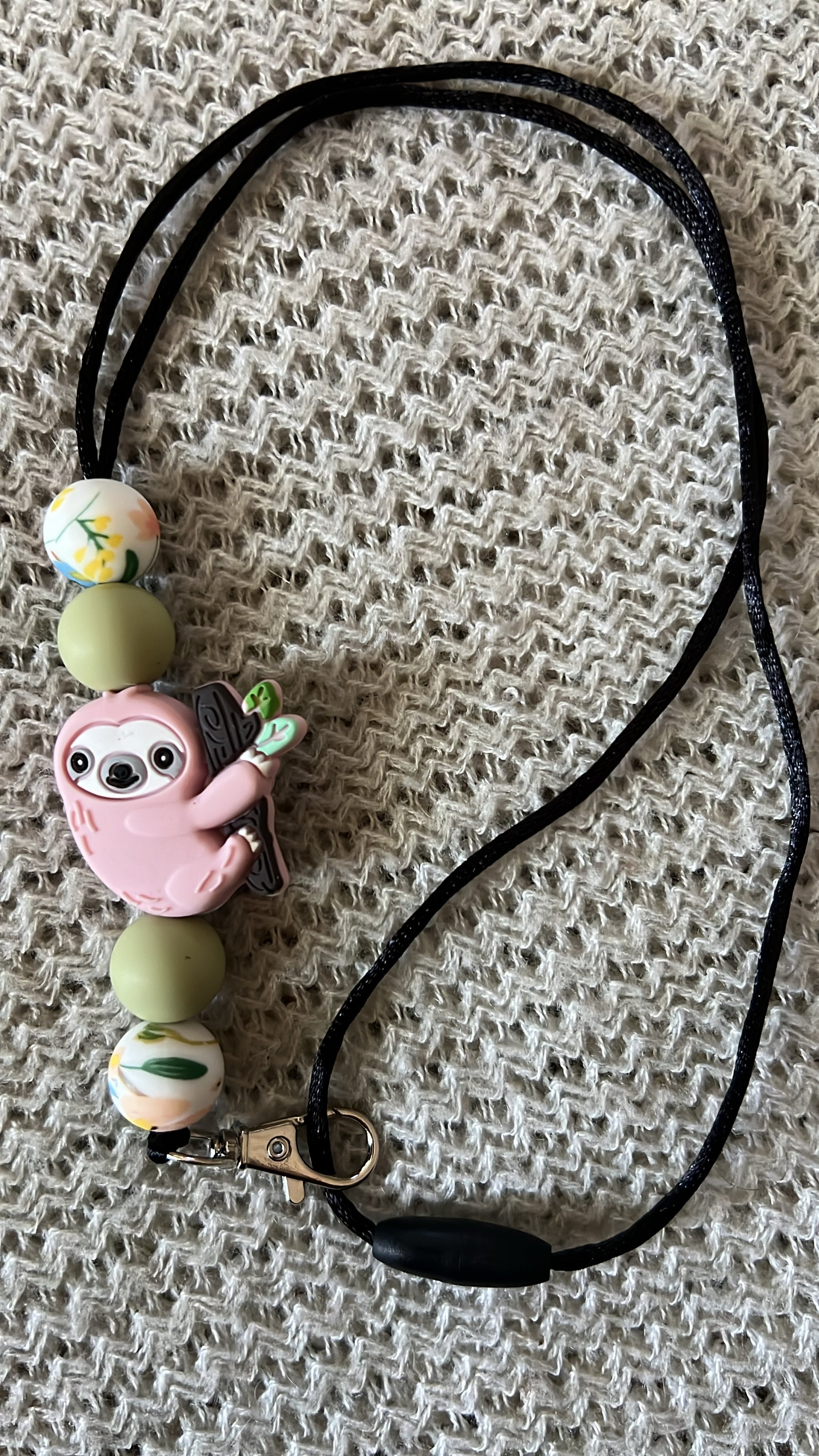 Sloth lanyard (8007524352138)