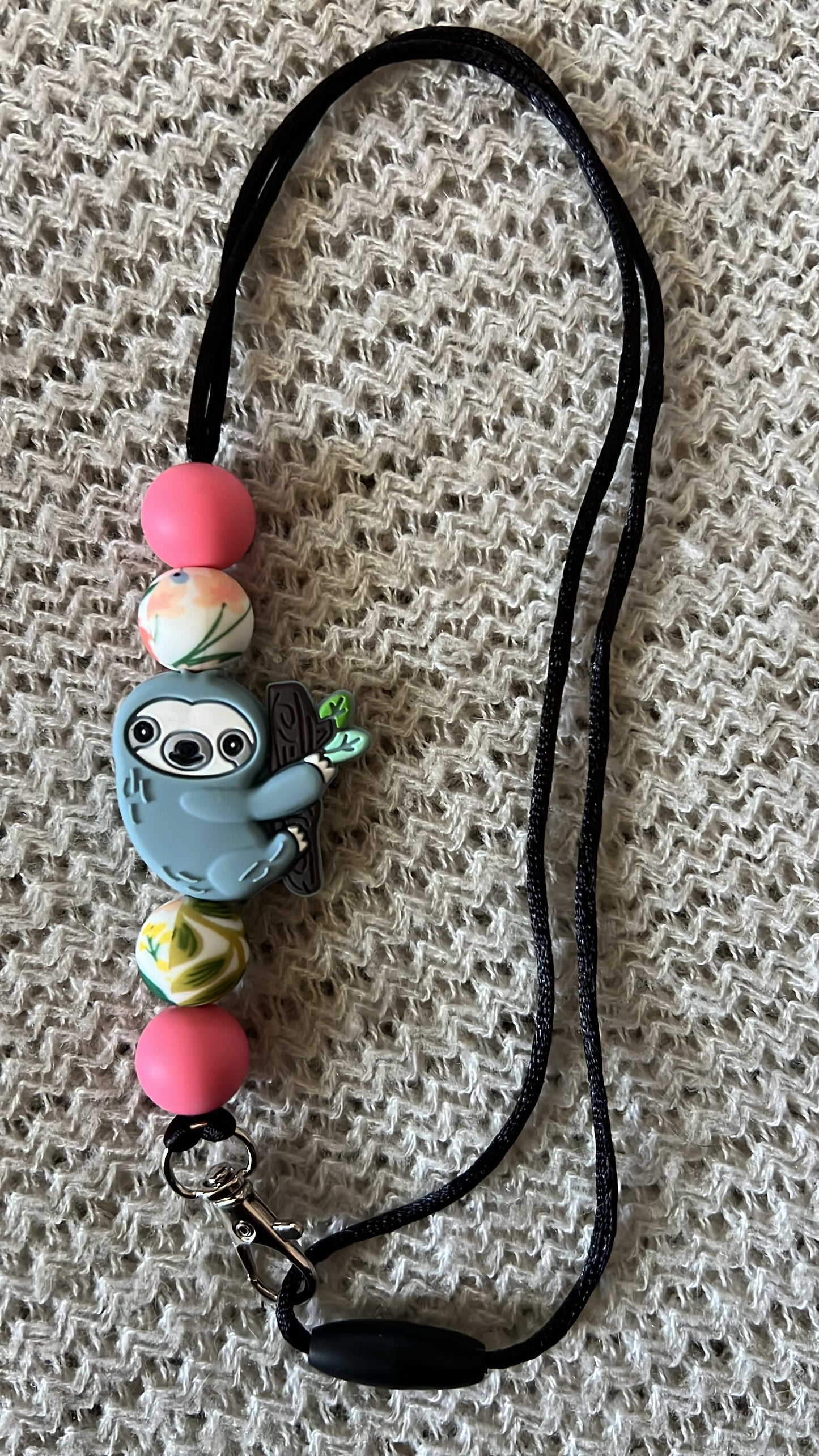 Sloth lanyard (8007524352138)
