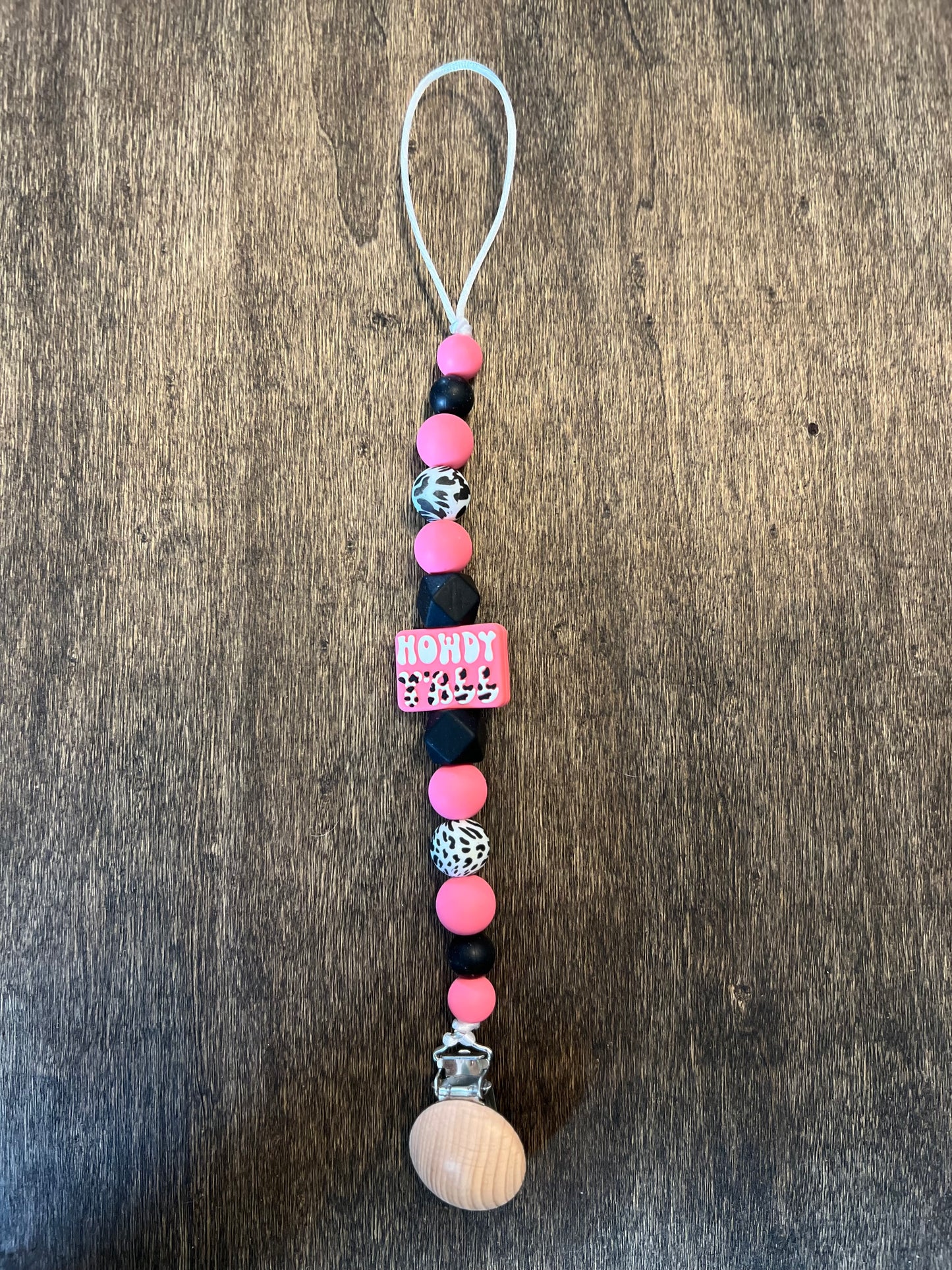 Howdy Y’all Pacifier Holder (8274658787466)