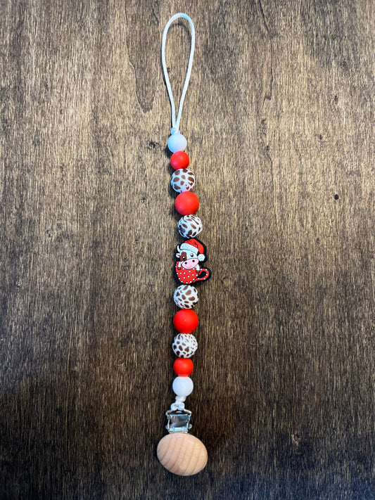 Mooey Christmas Pacifier Holder (8278709534858)