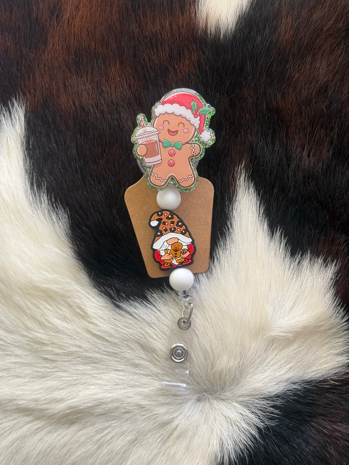 Christmas badge reels