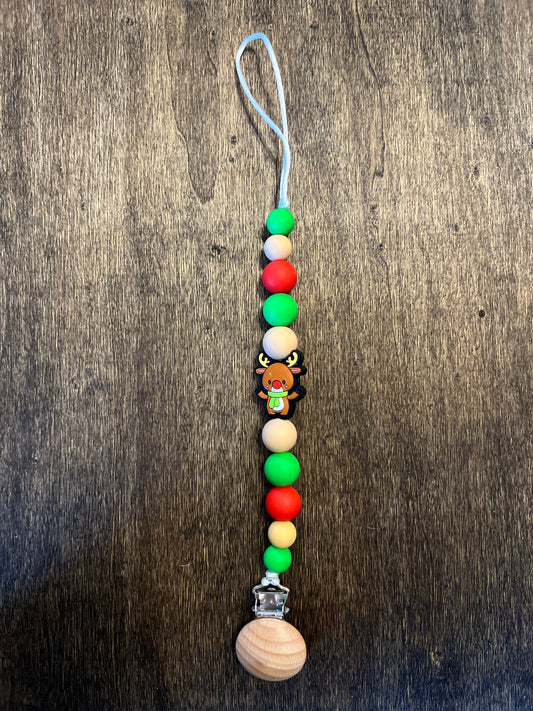 Reindeer Pacifier Holder (8278708093066)