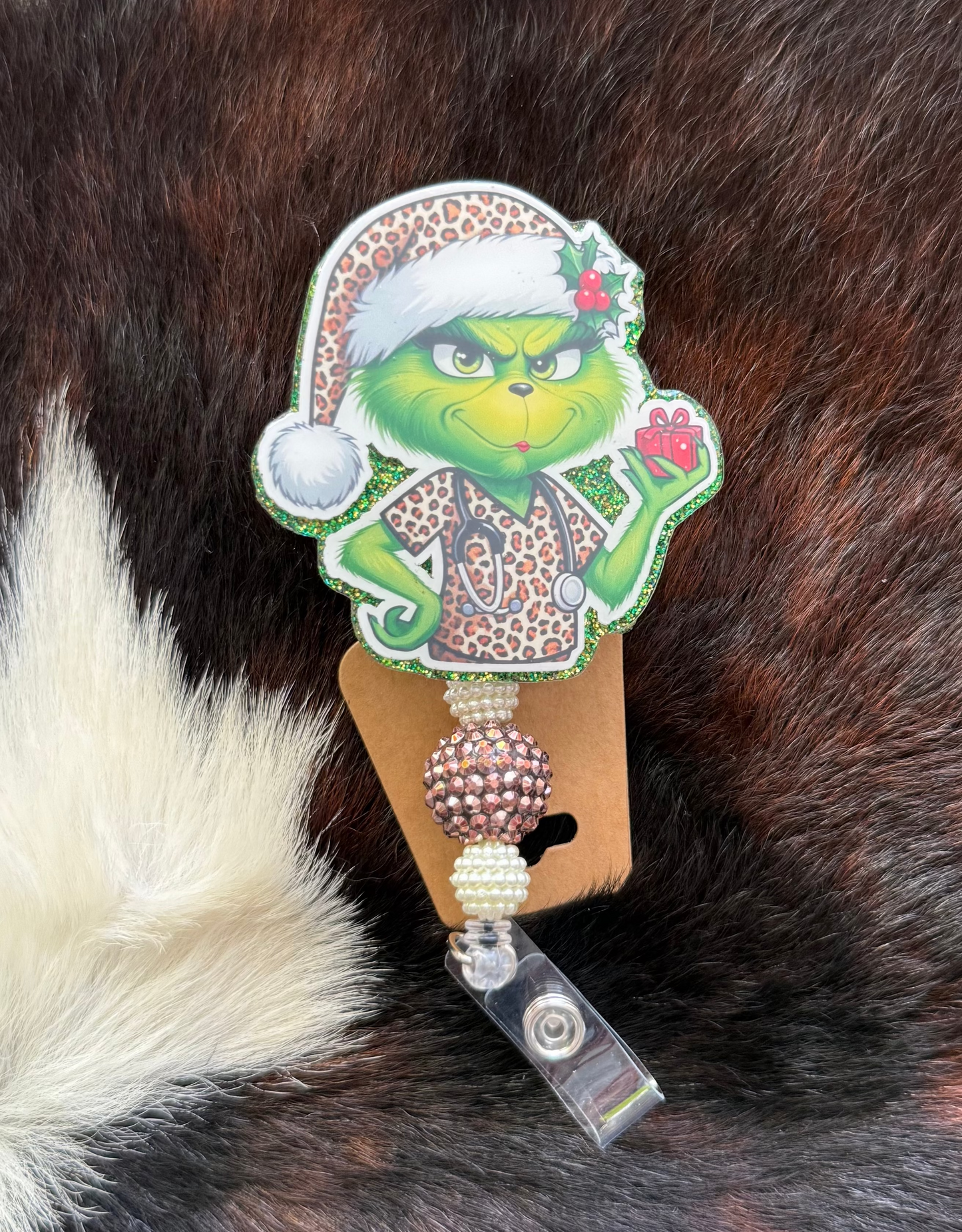 Christmas badge reels