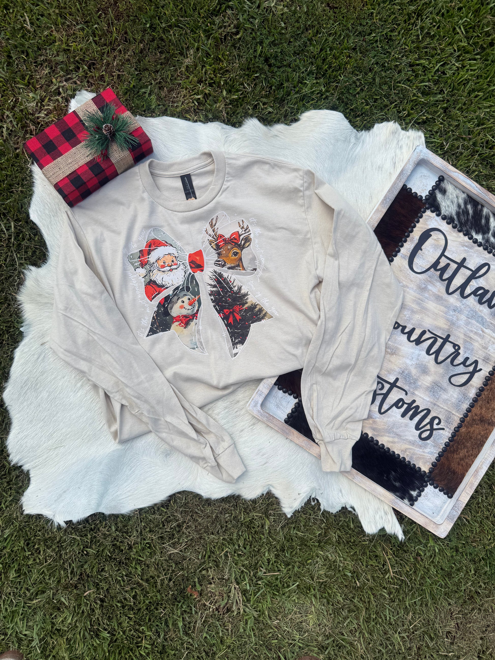 Most Wonderful Time long sleeve tee (8671935529098)