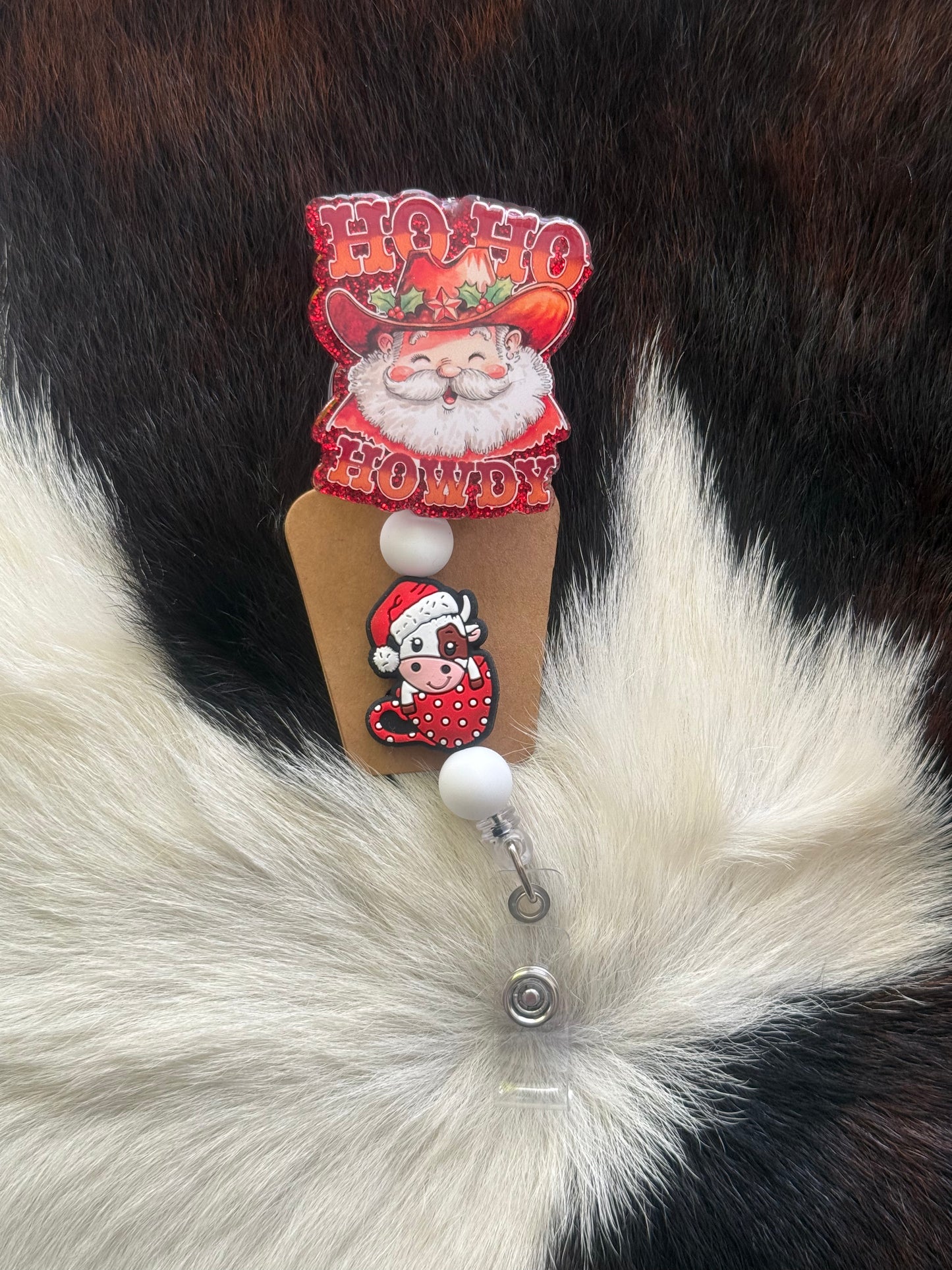 Christmas badge reels