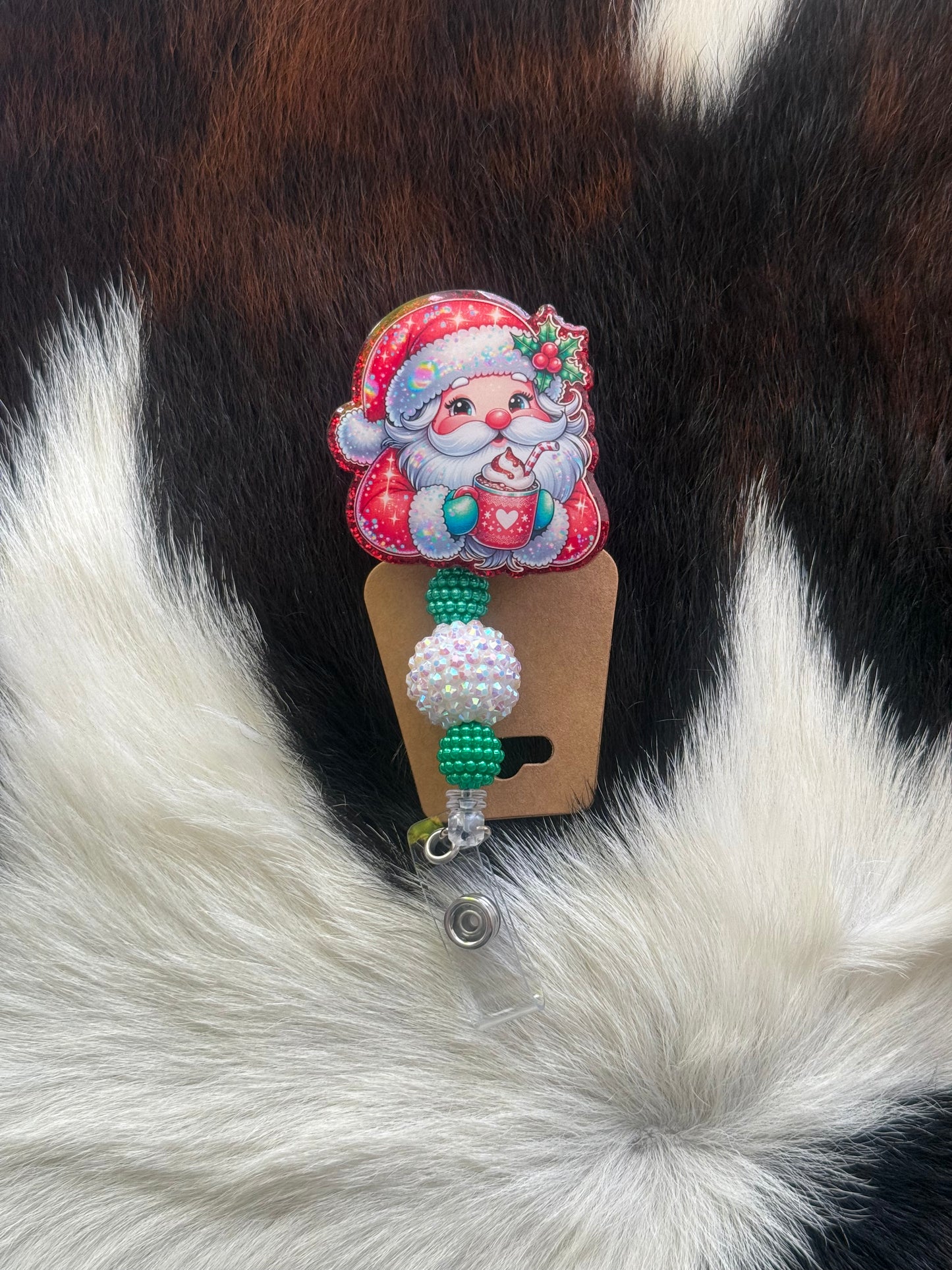 Christmas badge reels