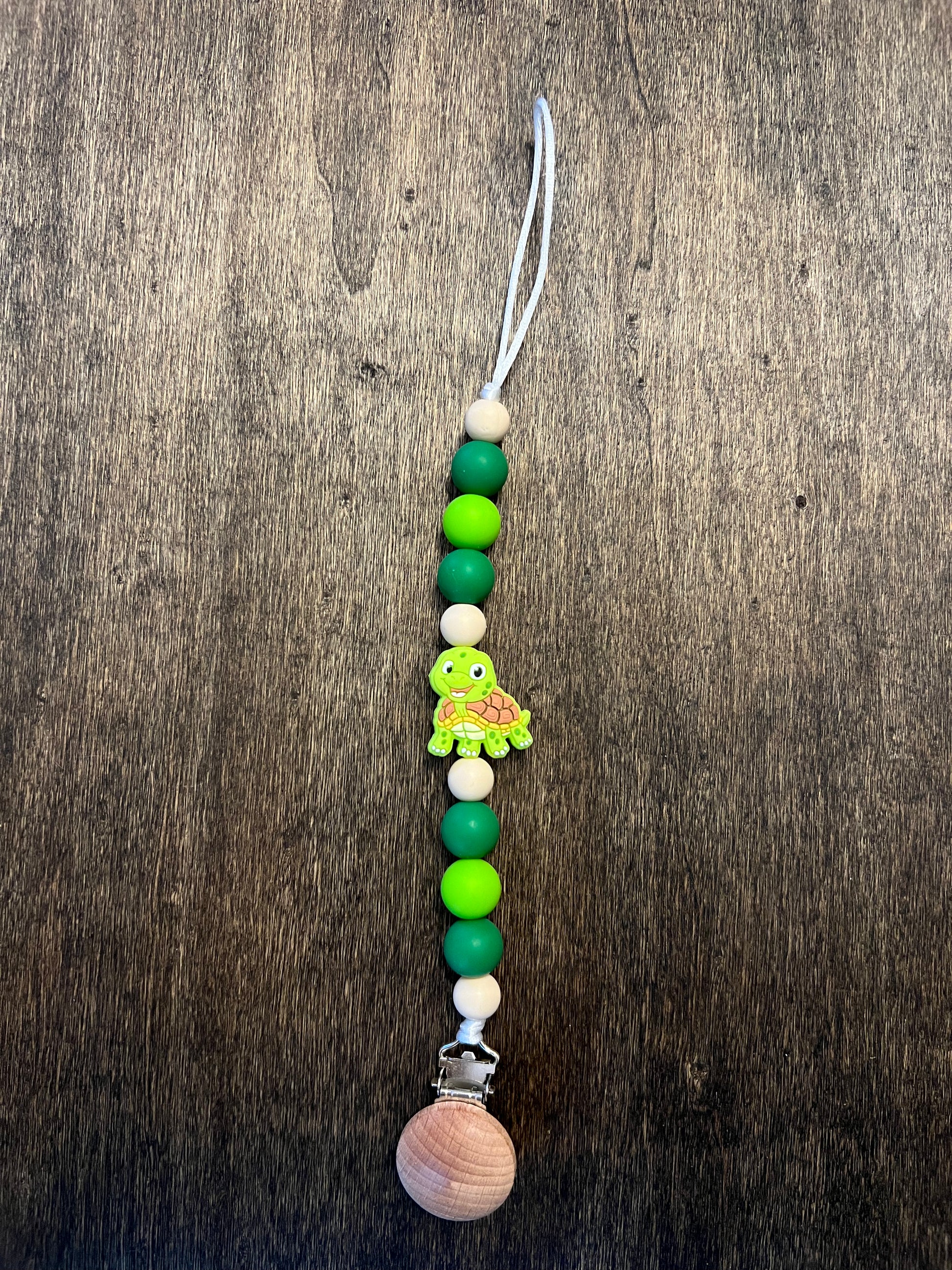 Little Turtle Pacifier Holder (8273548705930)