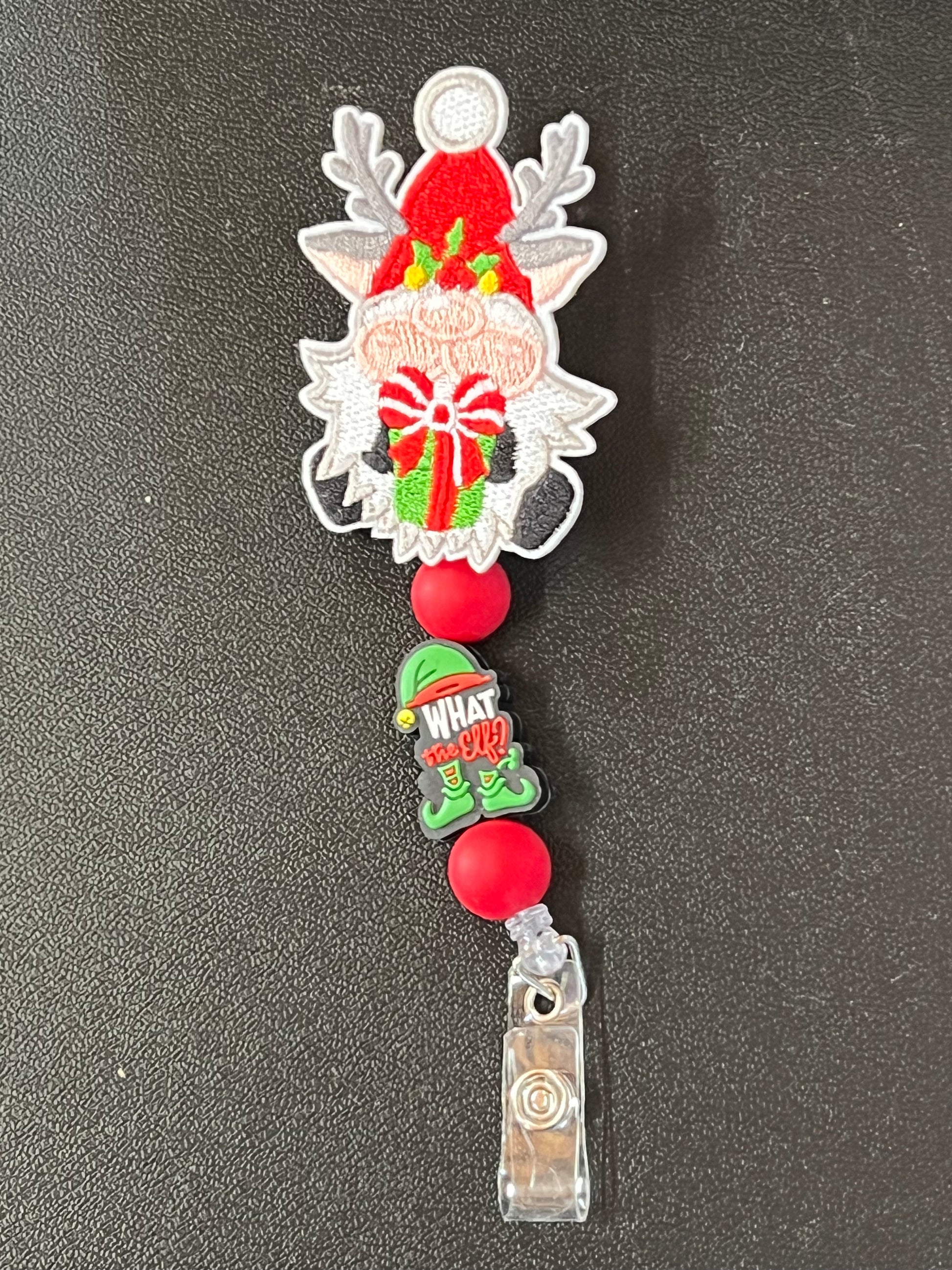 Gnome Christmas Badge reels (8366660845706)